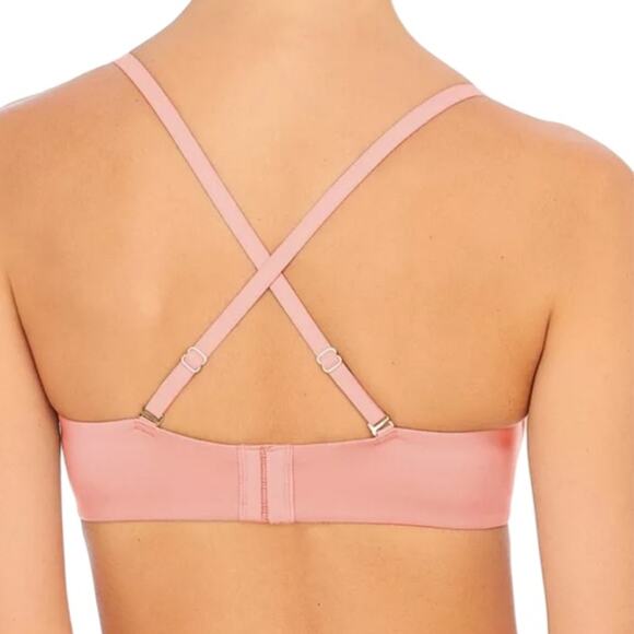 Natori 721298 Discreet Convertible Spacer Underwire Bra Peach Pink – 34DD - Picture 4 of 10